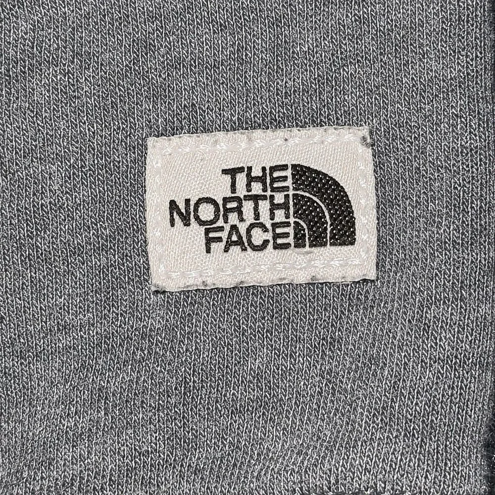 The North Face Heritage Patch Hoodie Mens XL Gray Pullover Sweatshirt